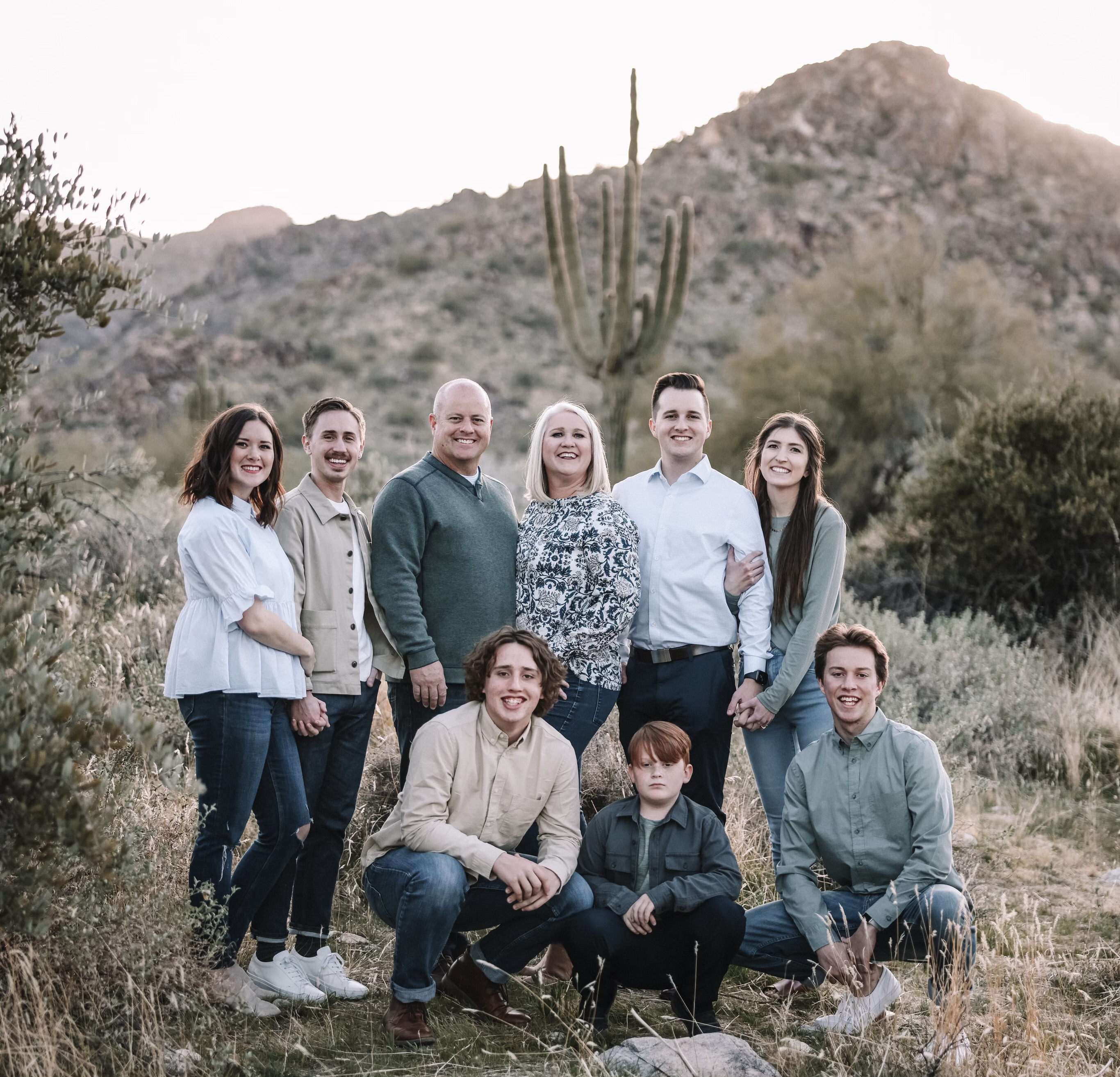 Sean Ostler Family Picture 2021